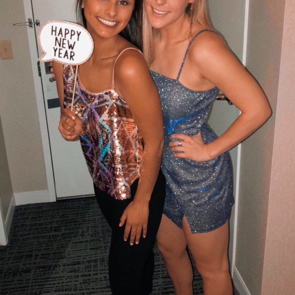 Sparkly free people